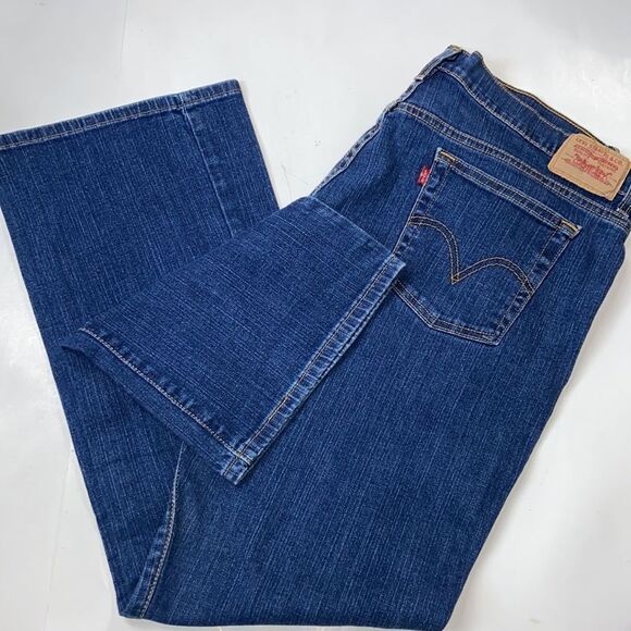 VTG ,Levi’s 515 Strauss & co Made In Mexico Women Jeans Size 14M - Picture 1 of 16